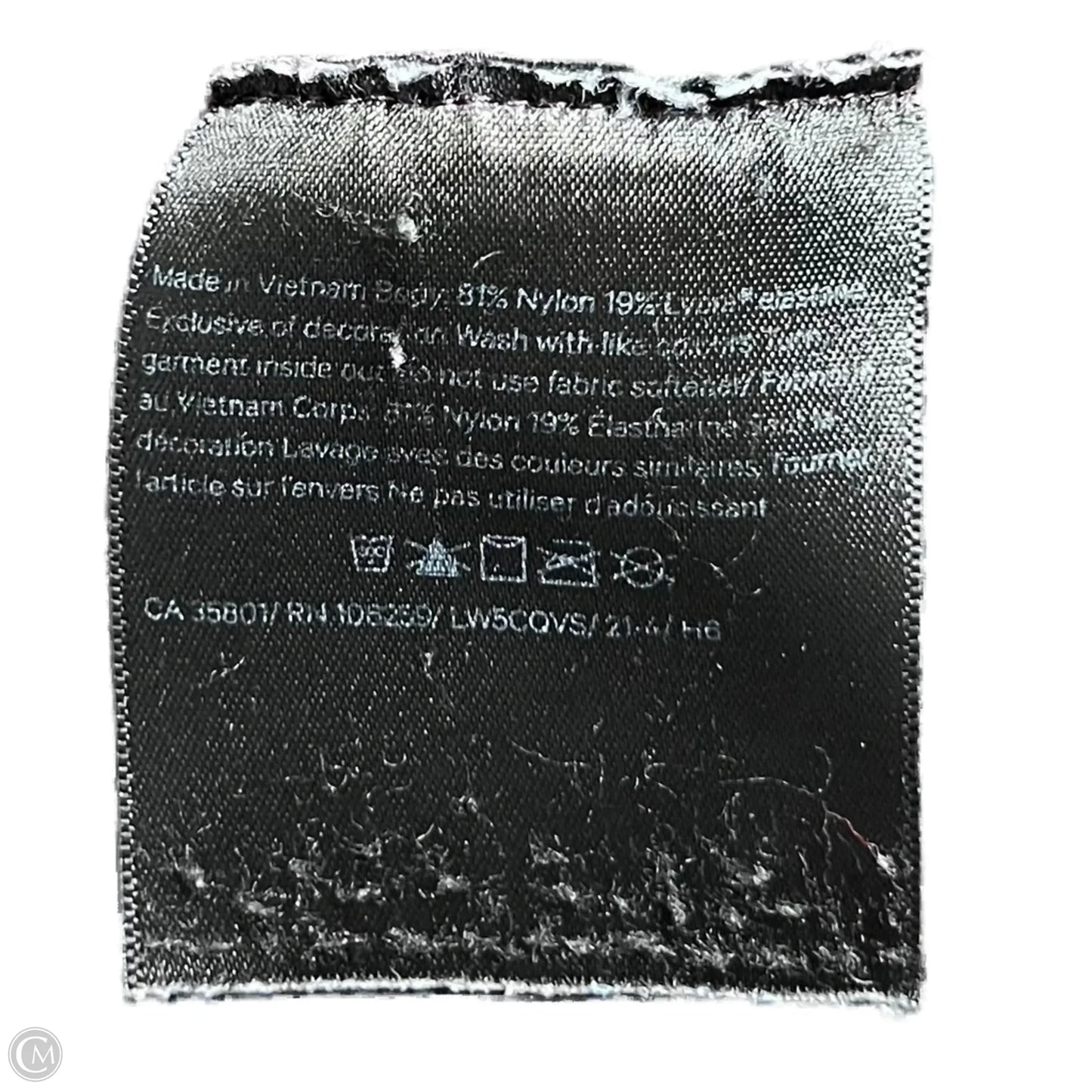 Athletic Leggings By Lululemon In Tie Dye Print, Size: 4