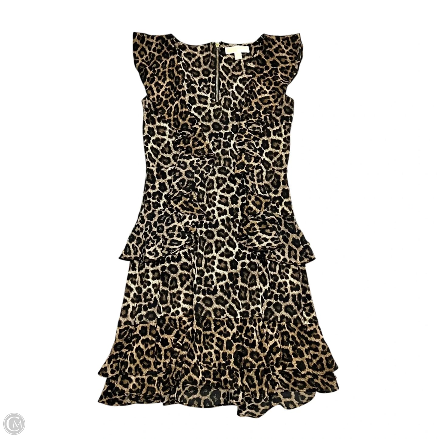 Dress Casual Short By Michael By Michael Kors In Leopard Print, Size: Xs