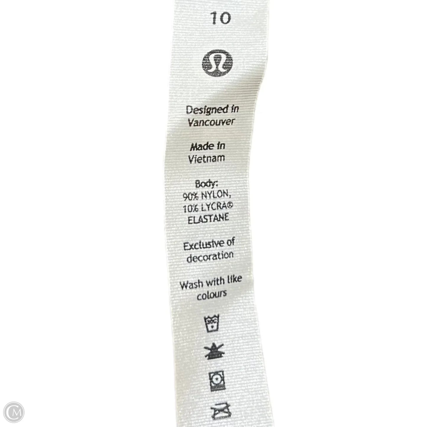 Athletic Top Long Sleeve Crewneck By Lululemon In Chartreuse, Size: M