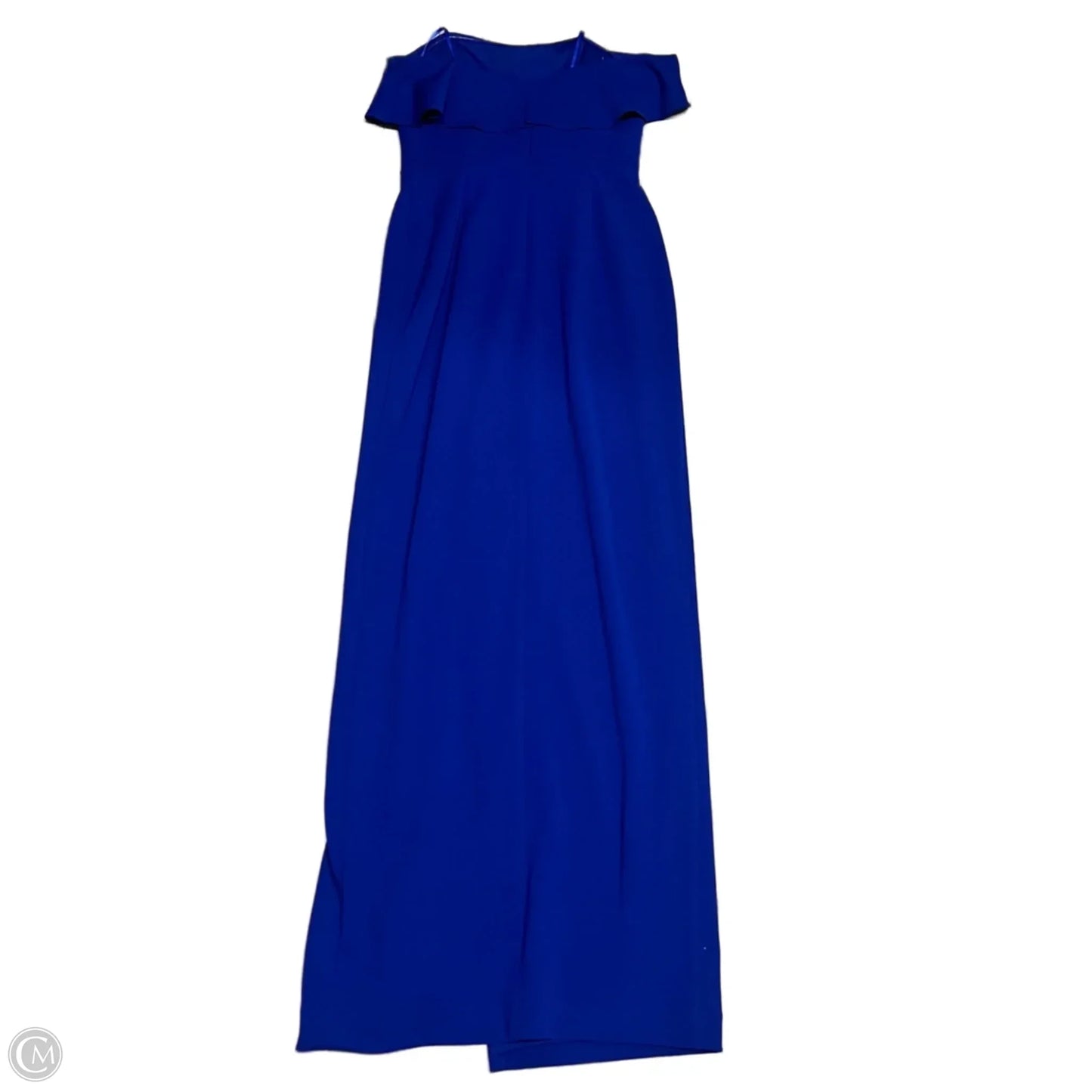 Dress Party Long By Adrianna Papell In Blue, Size: Xs