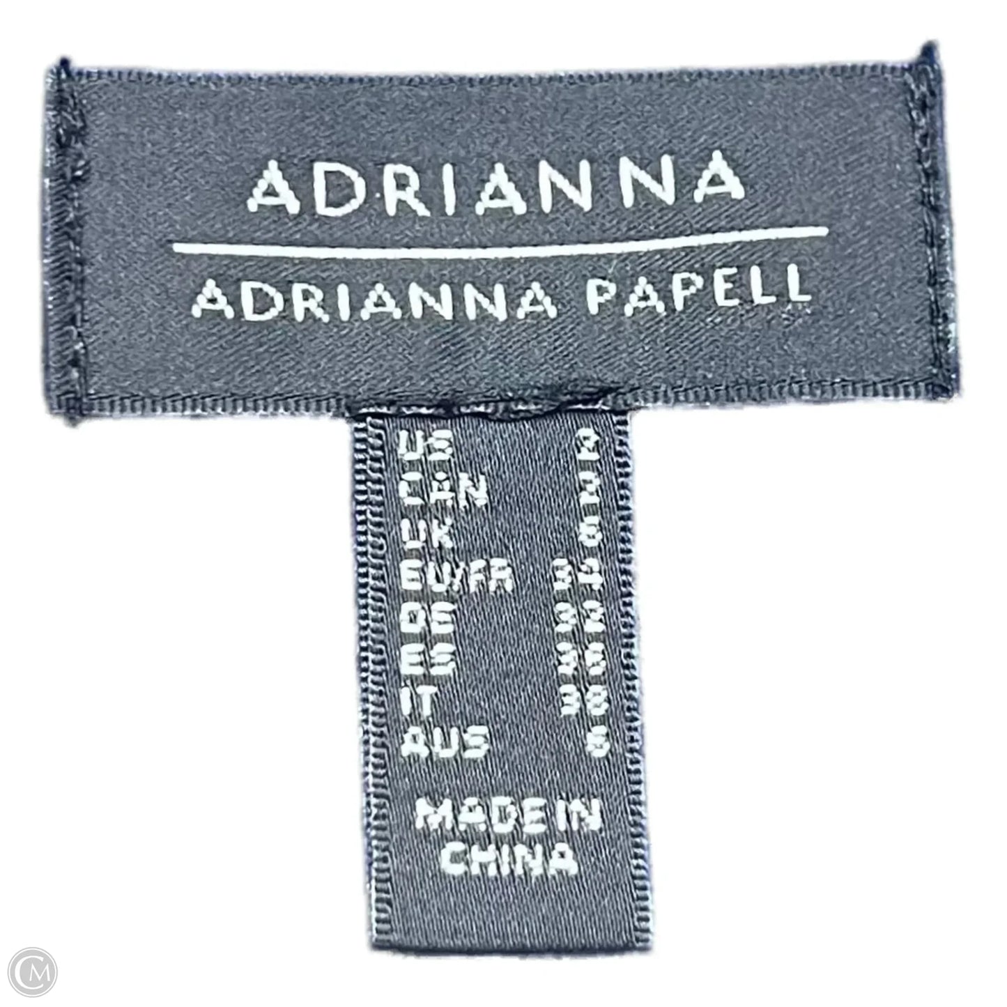 Dress Party Long By Adrianna Papell In Blue, Size: Xs