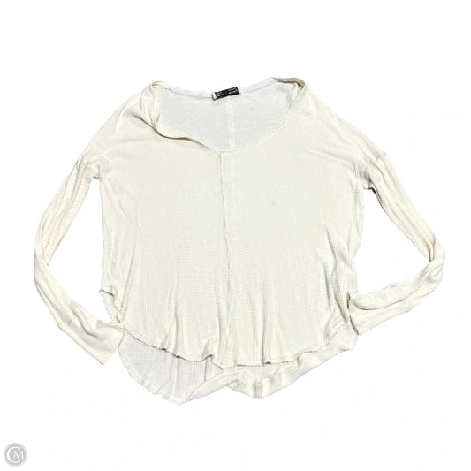 Top Long Sleeve Basic By Saturday/sunday In Cream, Size: M
