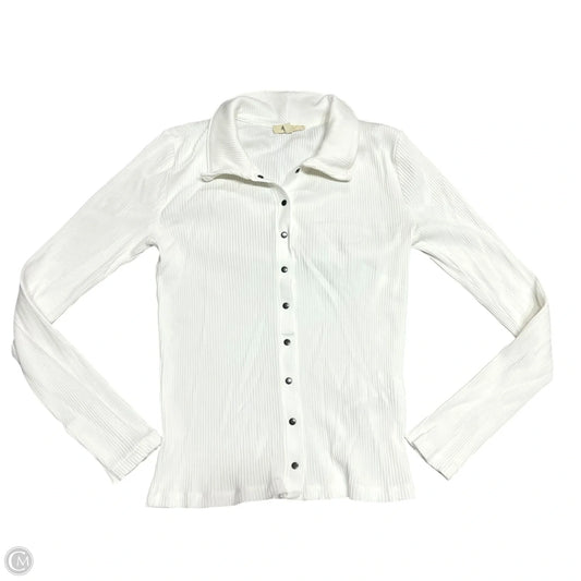 Sweater By Madewell In Cream, Size: S