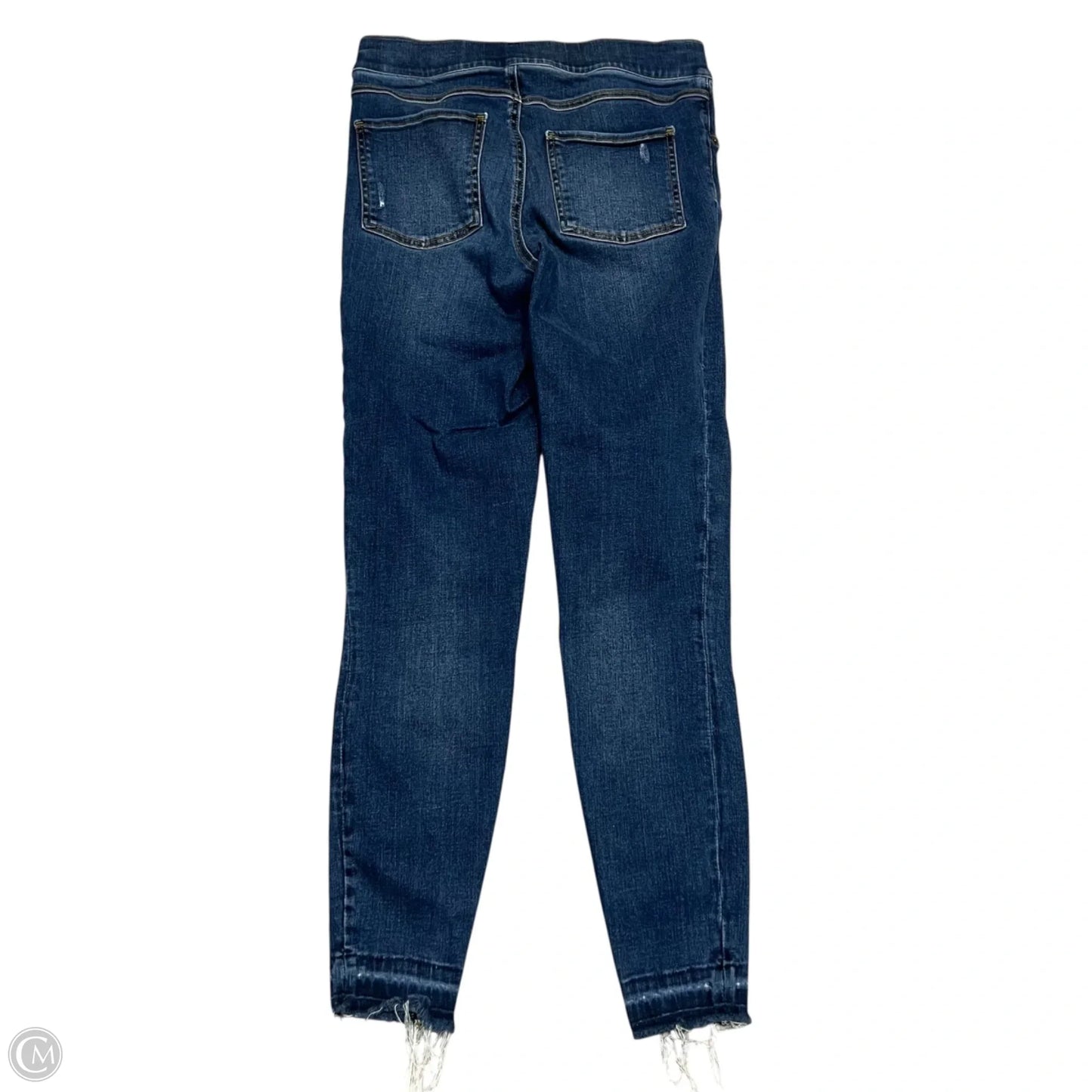 Jeans Jeggings By Spanx In Blue Denim, Size: 4