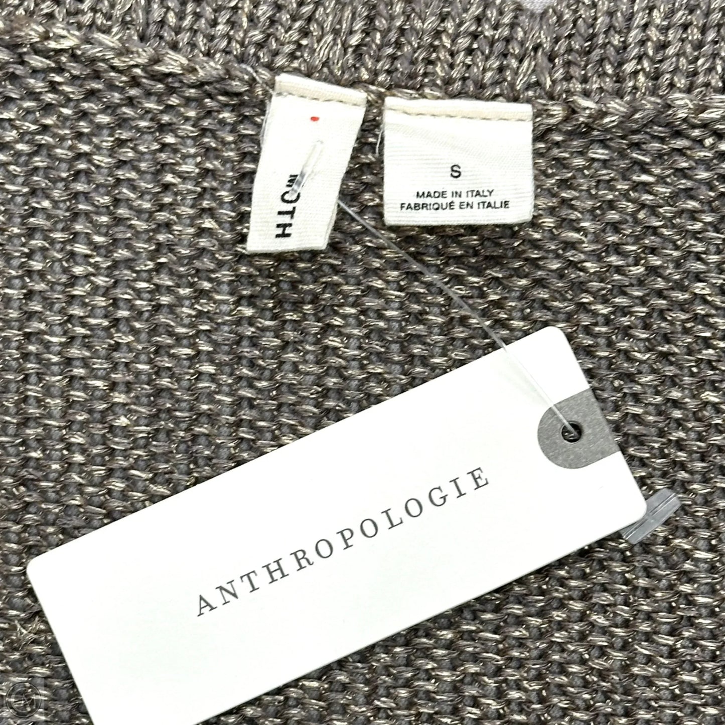 Sweater Cardigan By Moth In Taupe, Size: S