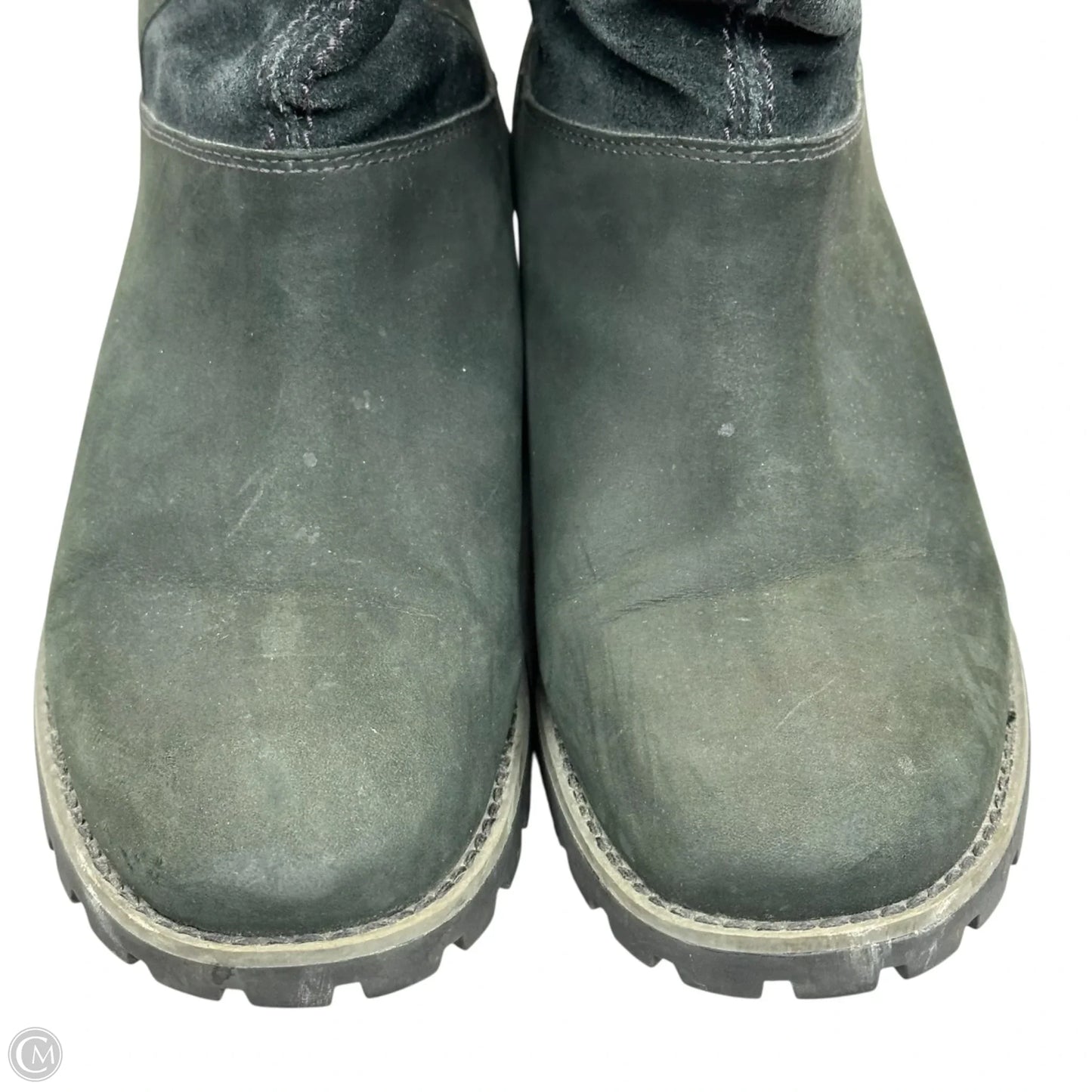 Boots Ankle Heels By Timberland In Grey, Size: 8