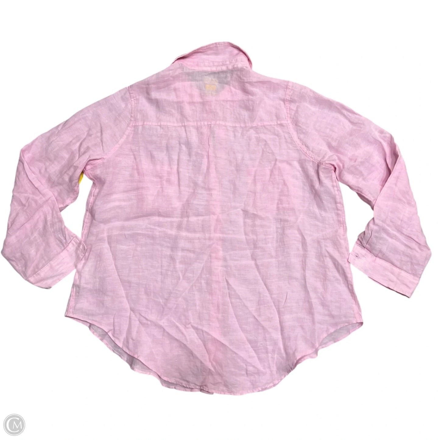 Top Long Sleeve Designer By Lilly Pulitzer In Pink, Size: Xxl