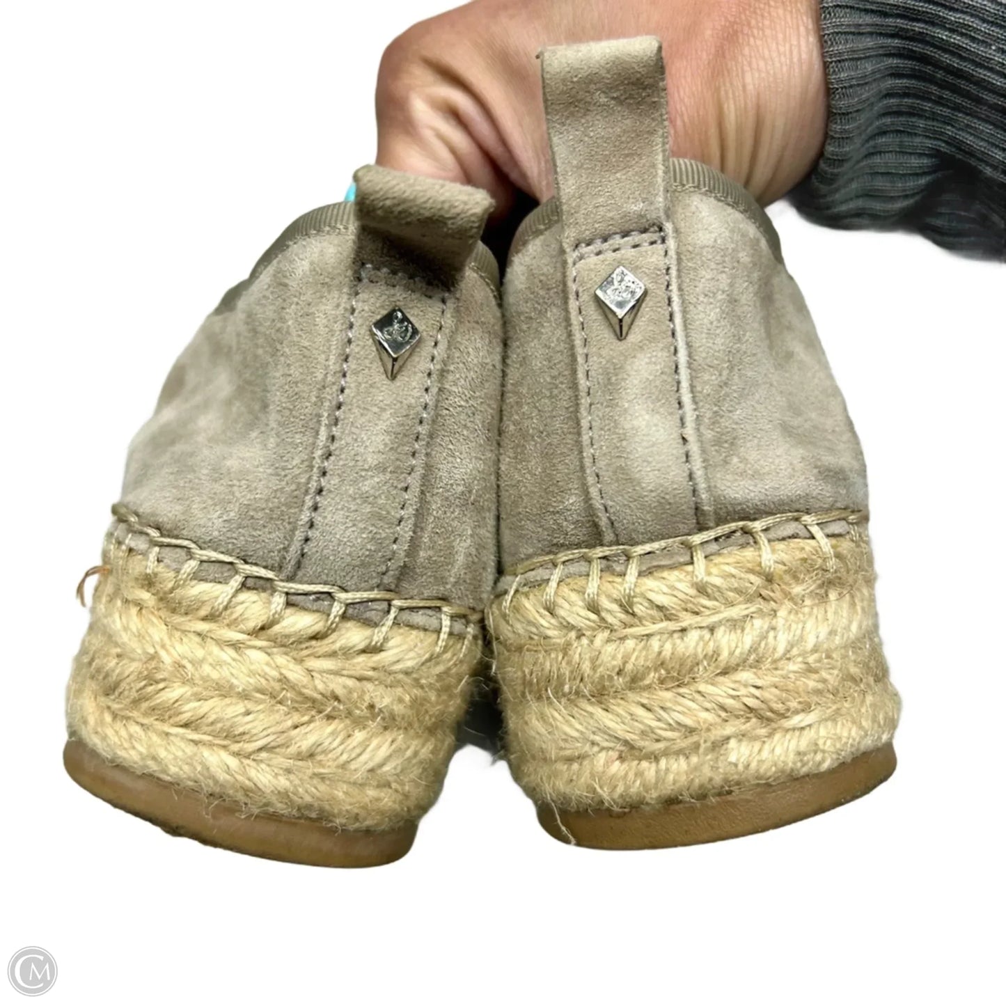 Shoes Heels Platform By Sam Edelman In Grey, Size: 8