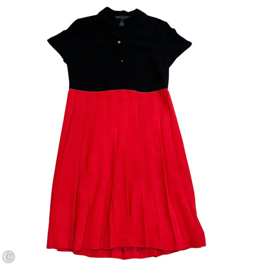 Dress Designer By Marc By Marc Jacobs In Black & Red, Size: S