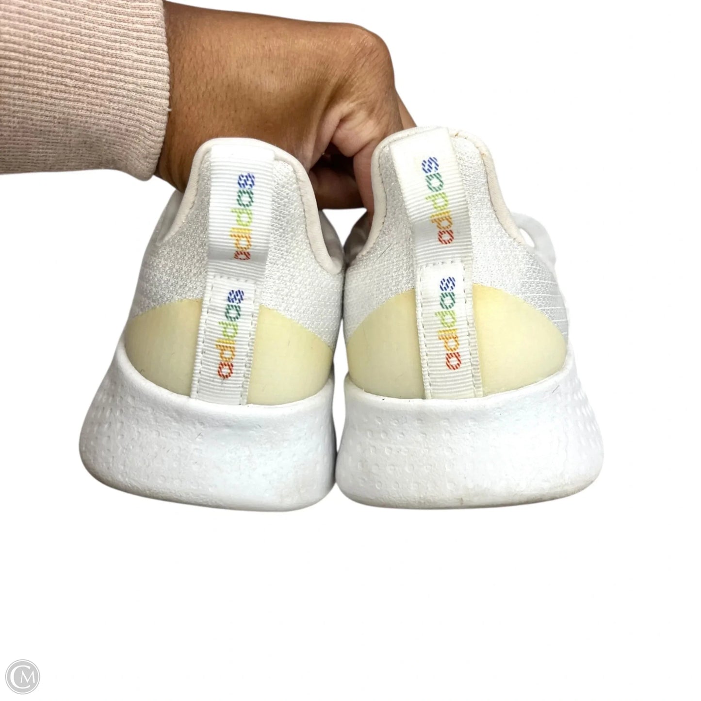 Shoes Athletic By Adidas In White, Size: 9