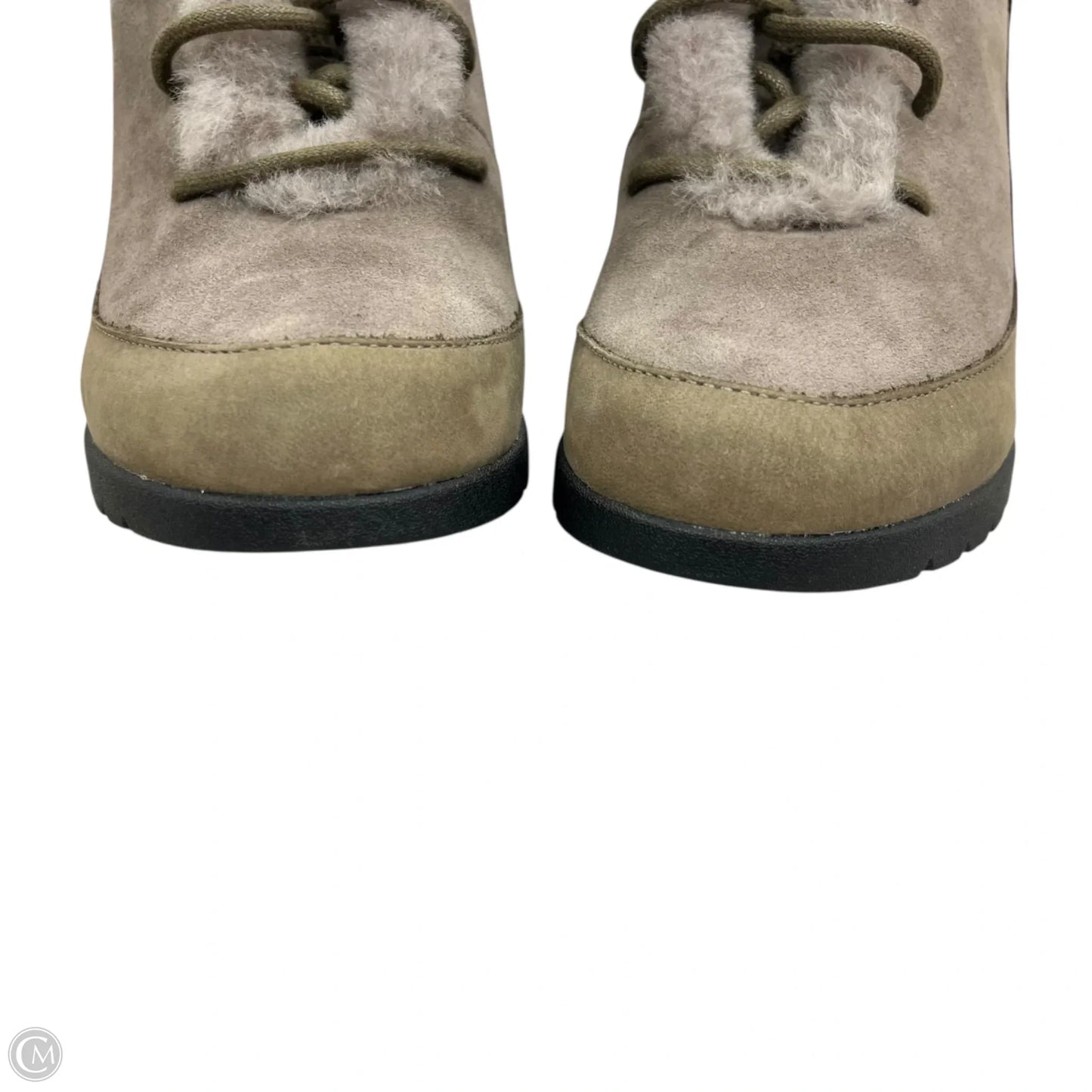 Boots Designer By Ugg In Grey, Size: 8
