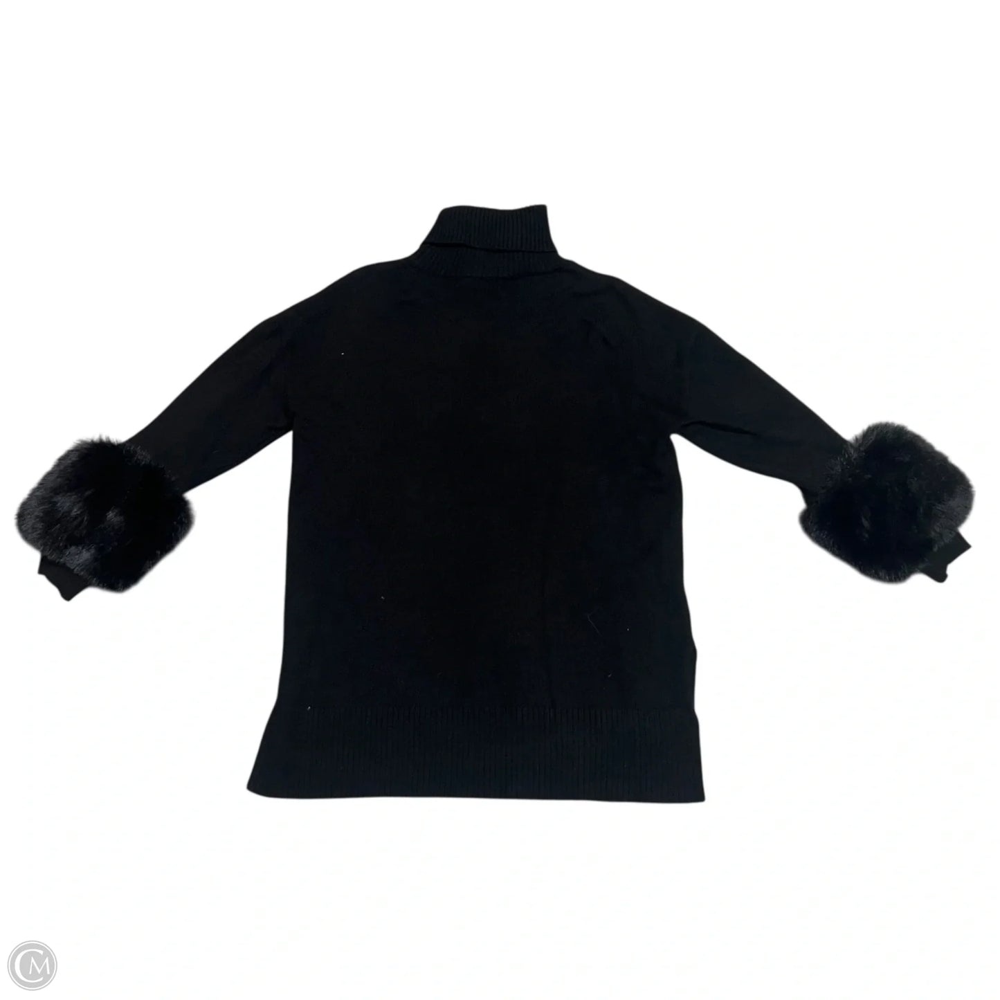 Sweater By Saks Fifth Avenue In Black, Size: S