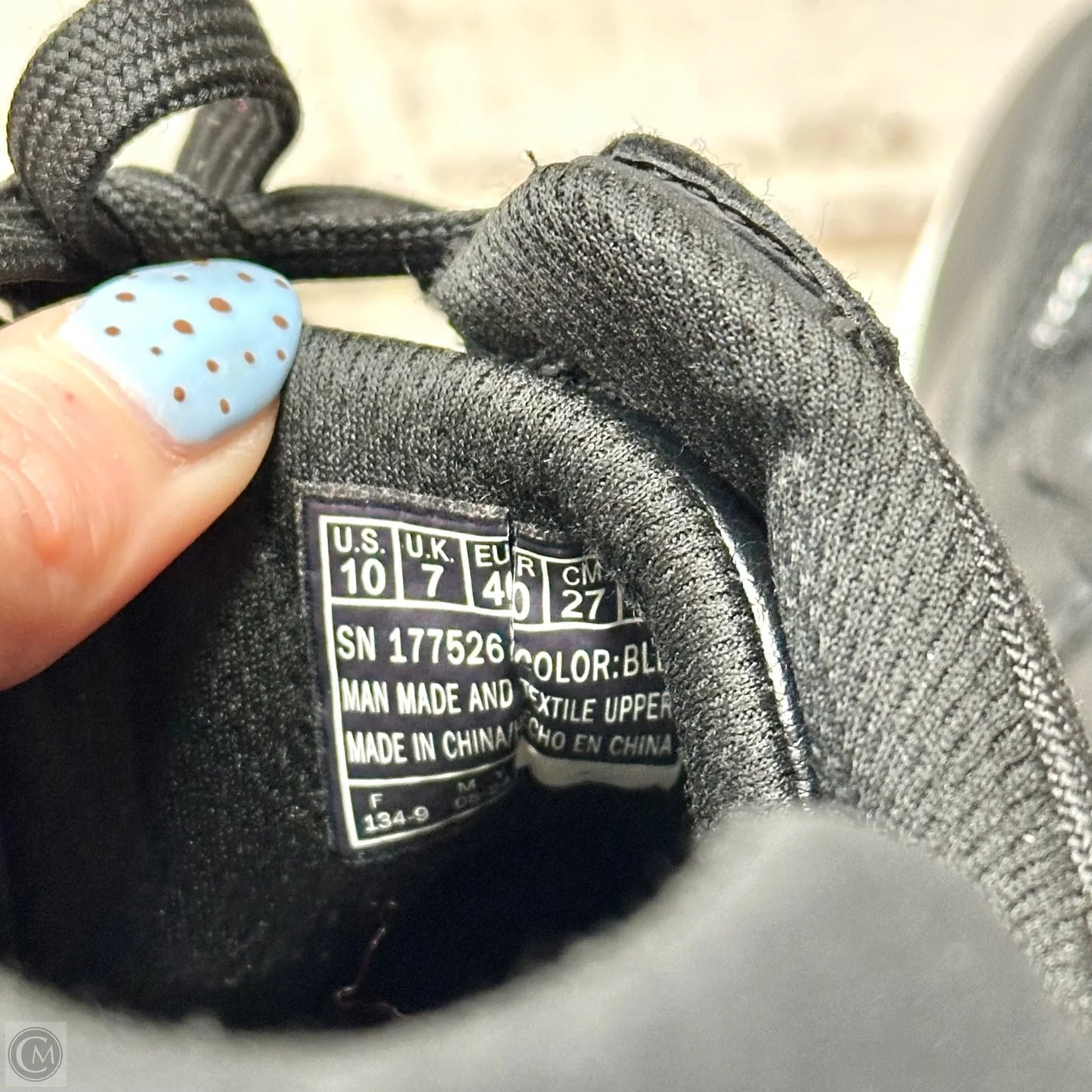 Shoes Athletic By Skechers In Black, Size: 10