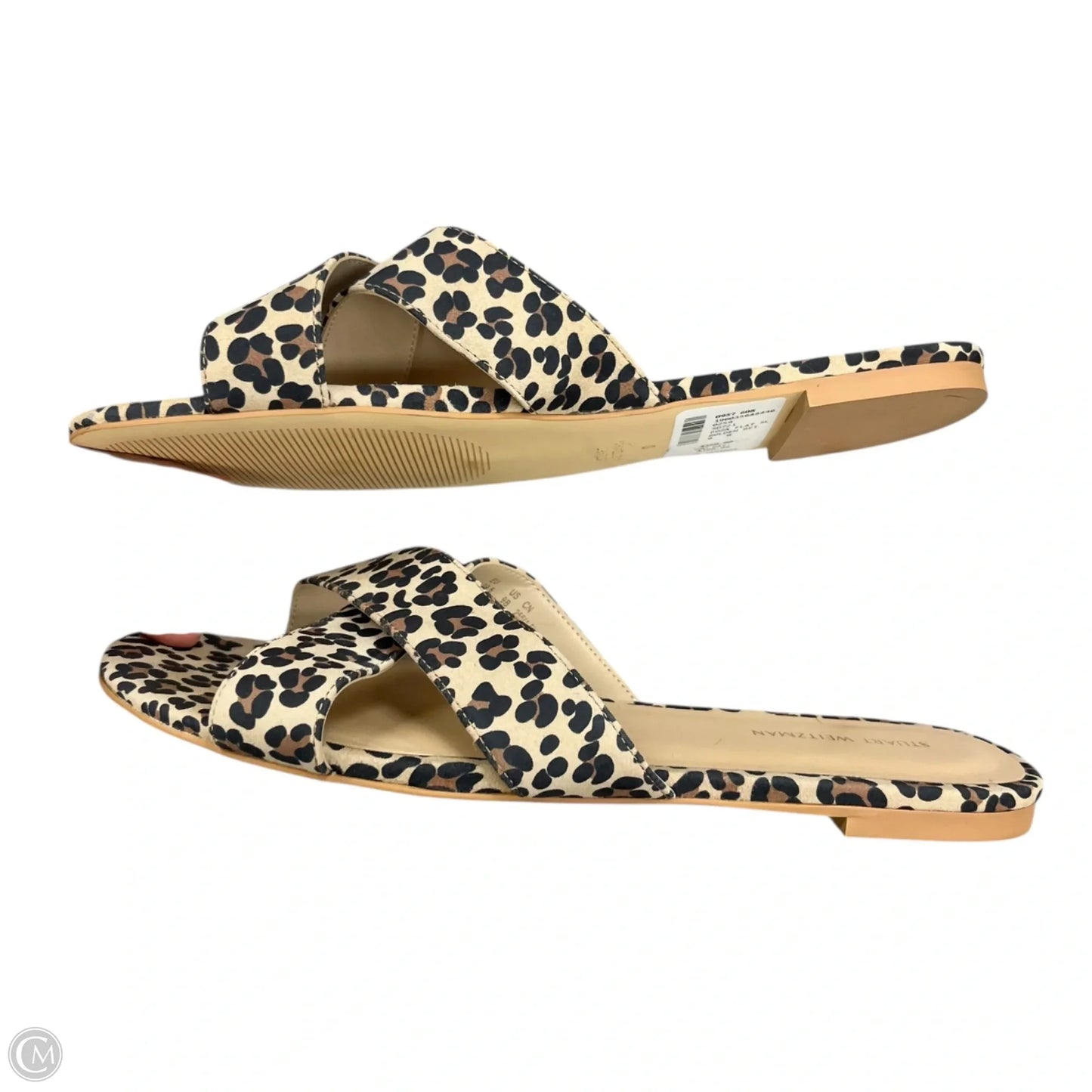 Sandals Designer By Stuart Weitzman In Leopard Print, Size: 9