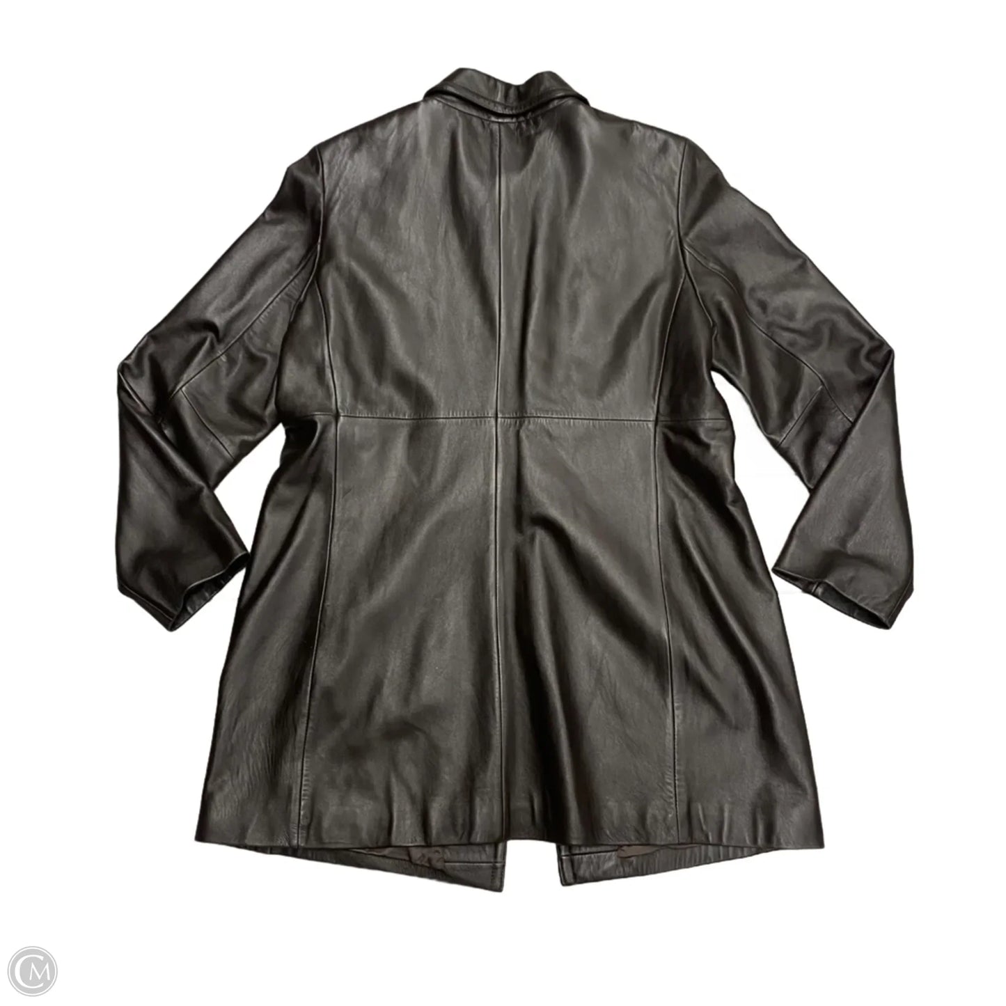 Coat Leather By Siena Studio In Brown, Size: L