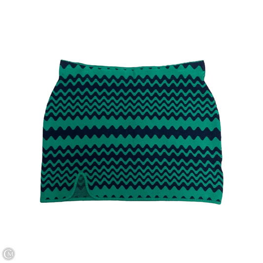 Skirt Mini & Short By Urban Outfitters In Blue & Green, Size: 8