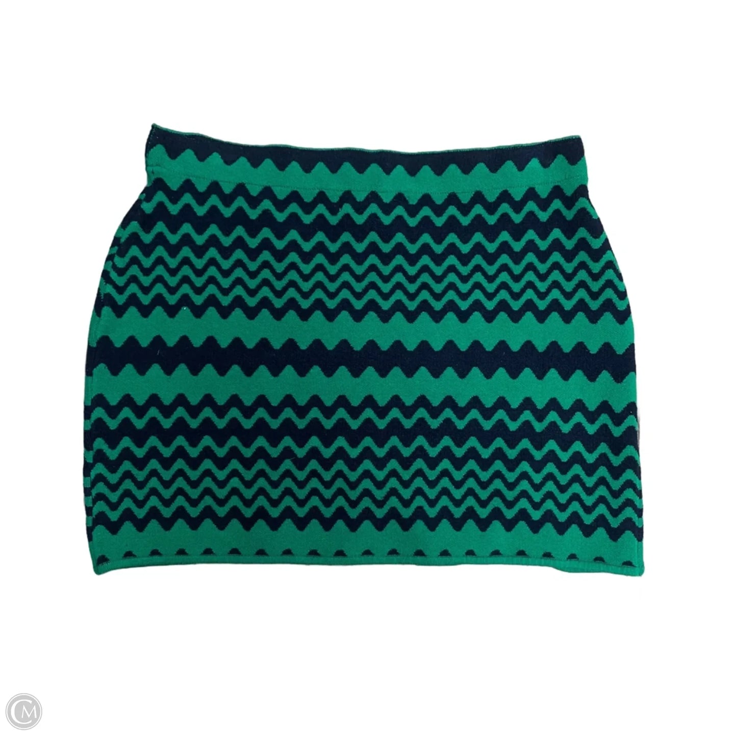 Skirt Mini & Short By Urban Outfitters In Blue & Green, Size: 8