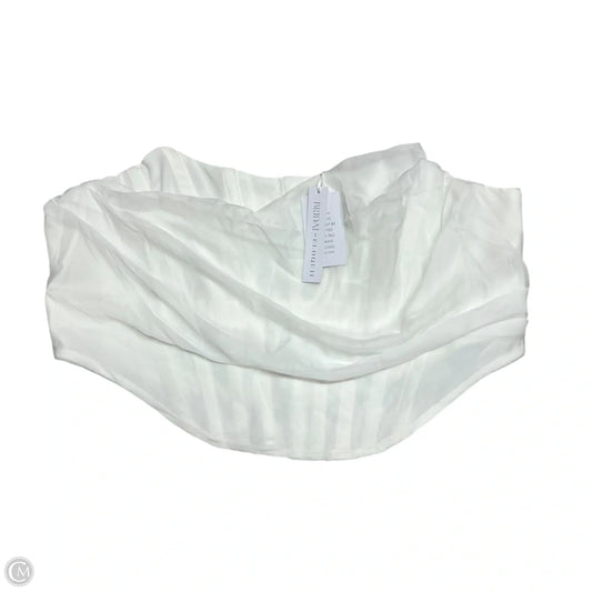 Top Sleeveless By Eloquii In White, Size: Xl