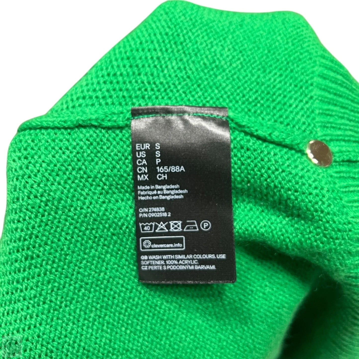 Sweater By So In Green, Size: S
