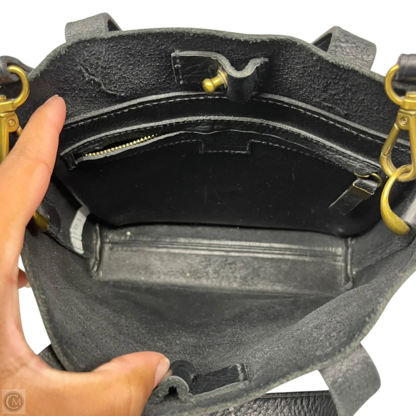 Crossbody Leather By Madewell, Size: Small