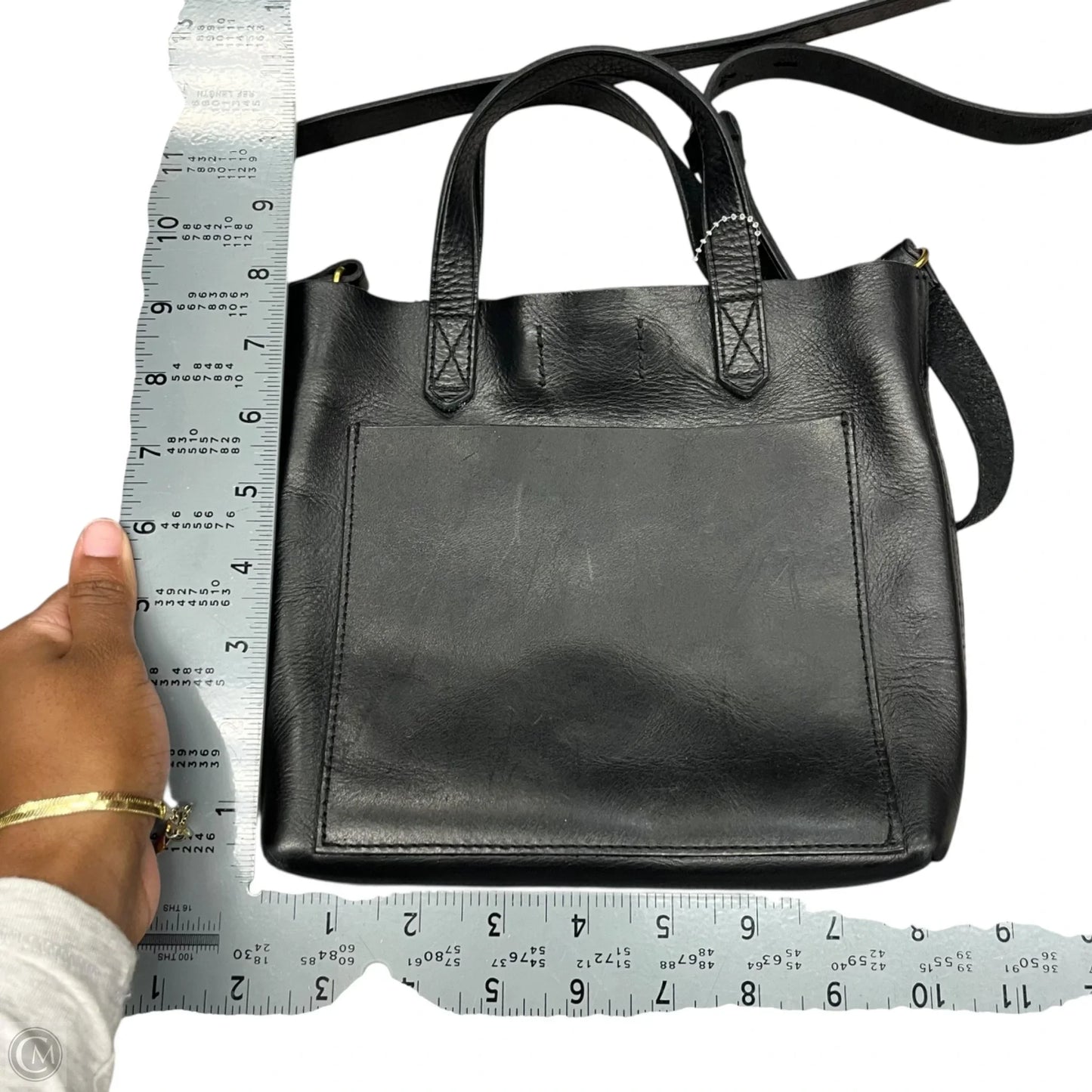 Crossbody Leather By Madewell, Size: Small