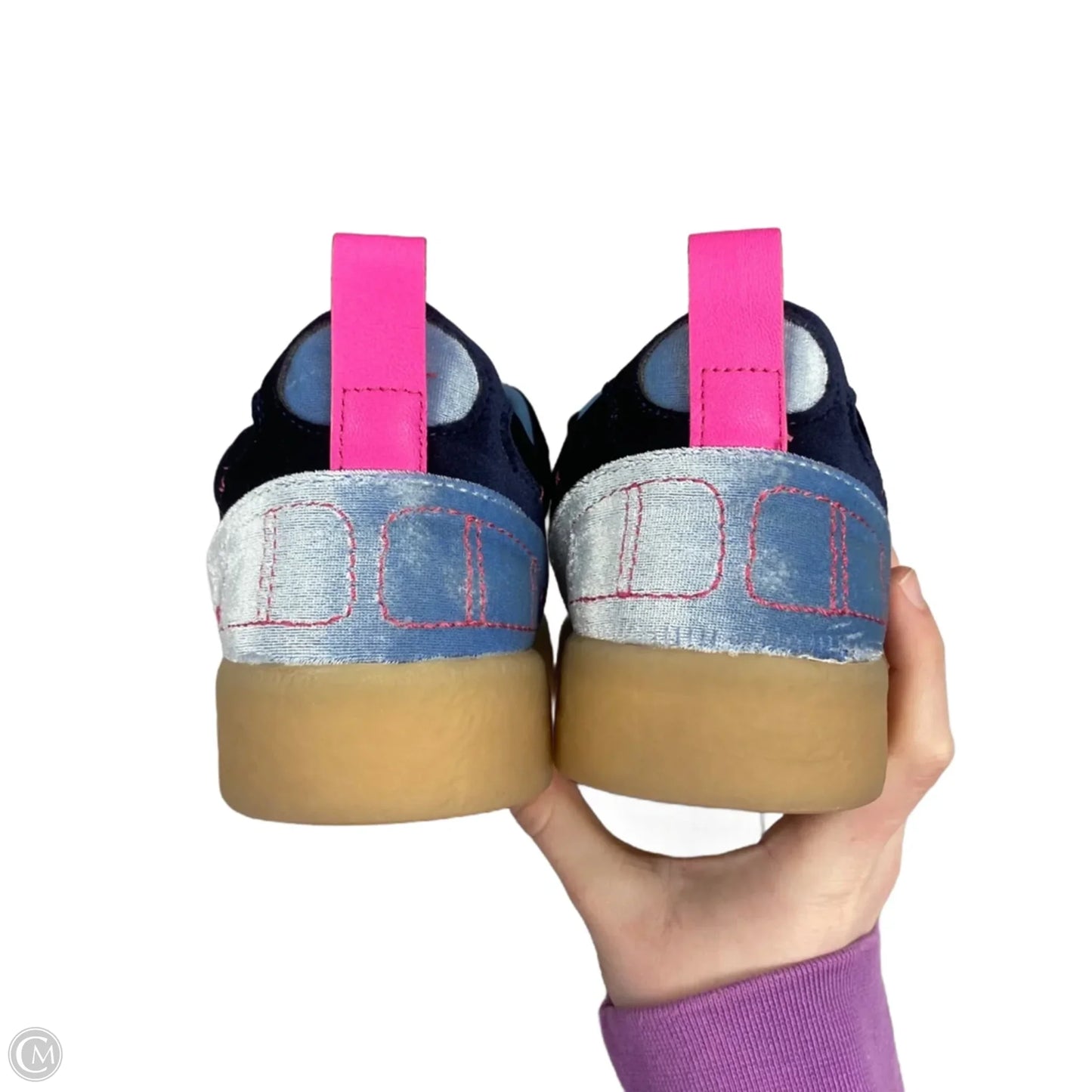 Shoes Sneakers By Steve Madden In Blue & Pink, Size: 7.5