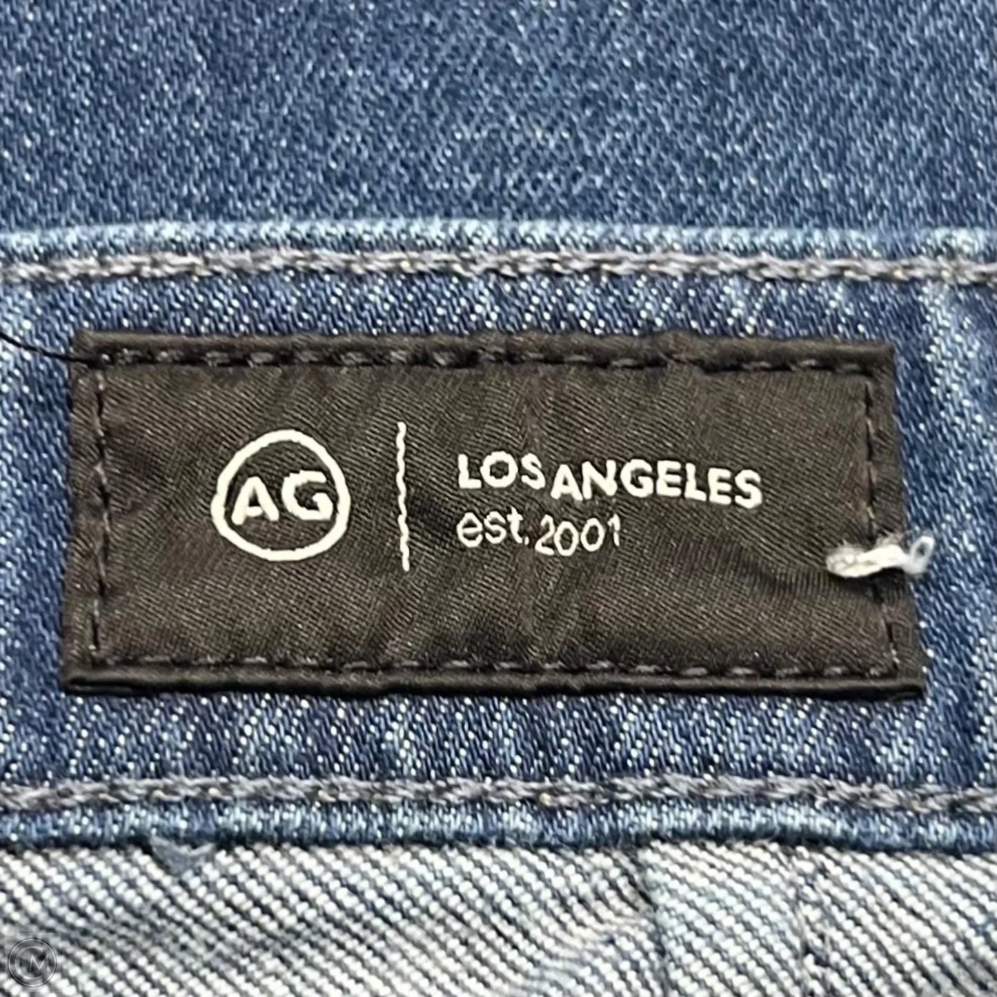 Jeans Flared By Adriano Goldschmied In Blue Denim, Size: 2