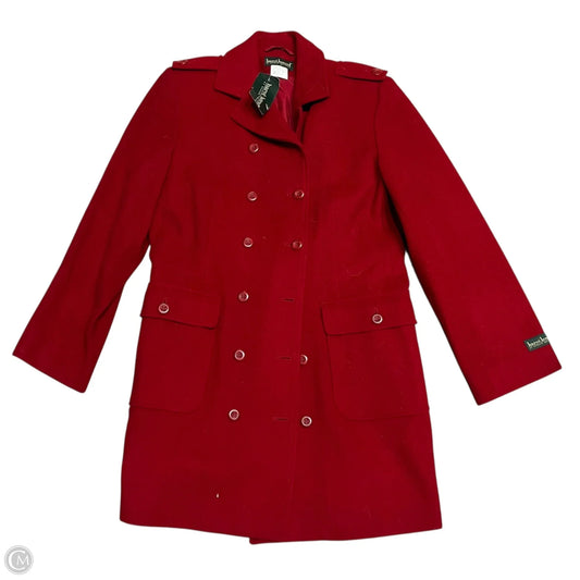 Coat Wool By Harve Bernard In Red, Size: S