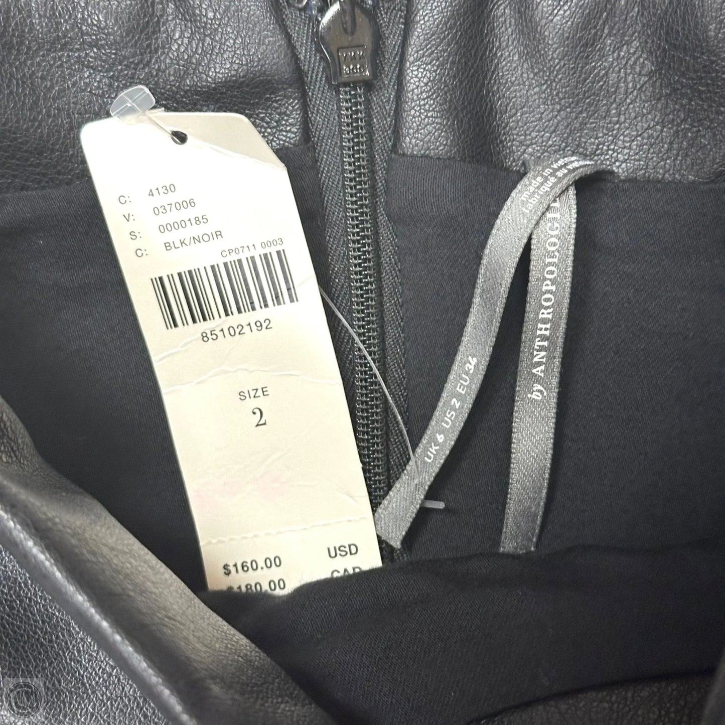 Dress Party Midi By Anthropologie In Black, Size: Xs