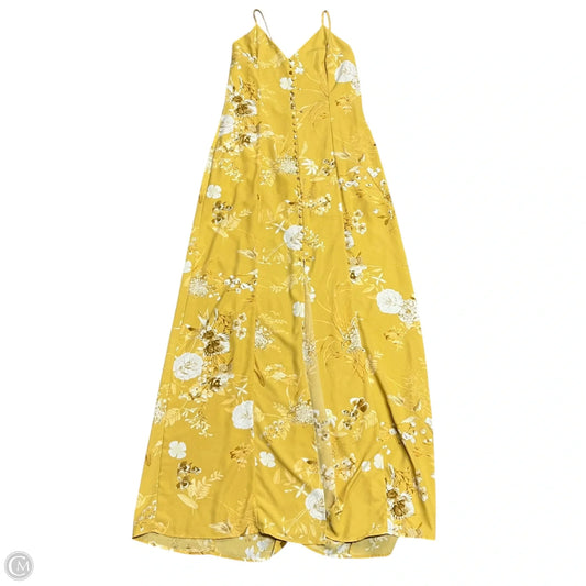 Dress Party Long By Lulus In Yellow, Size: M