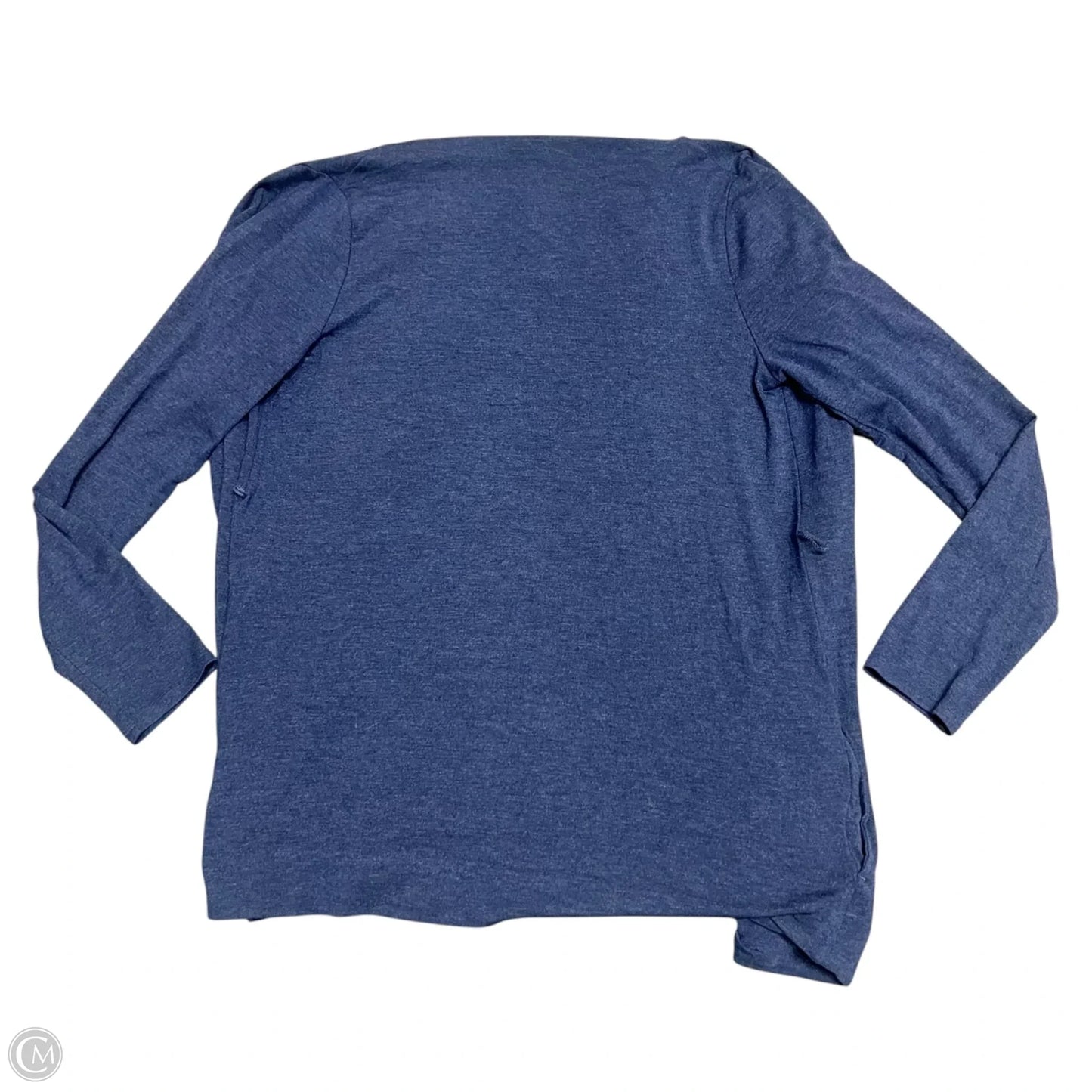 Sweater Cardigan By Banana Republic In Blue, Size: S