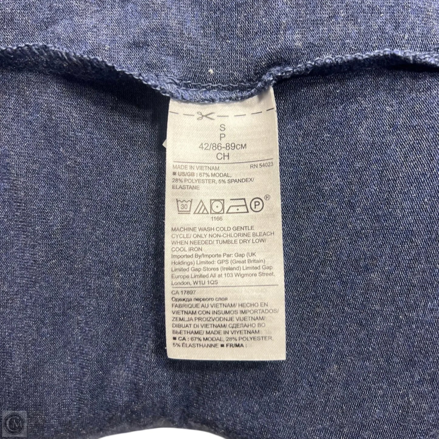 Sweater Cardigan By Banana Republic In Blue, Size: S