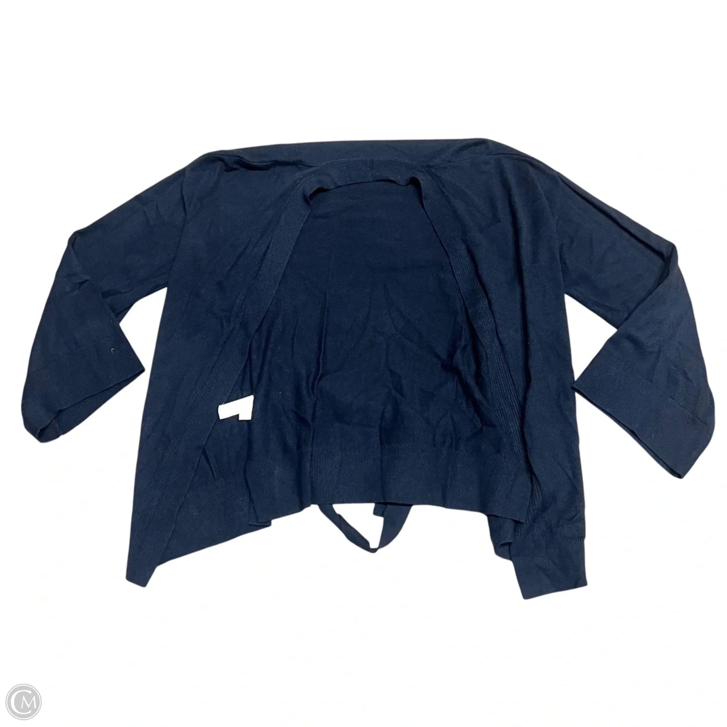 Sweater Cardigan By Loft In Navy, Size: S