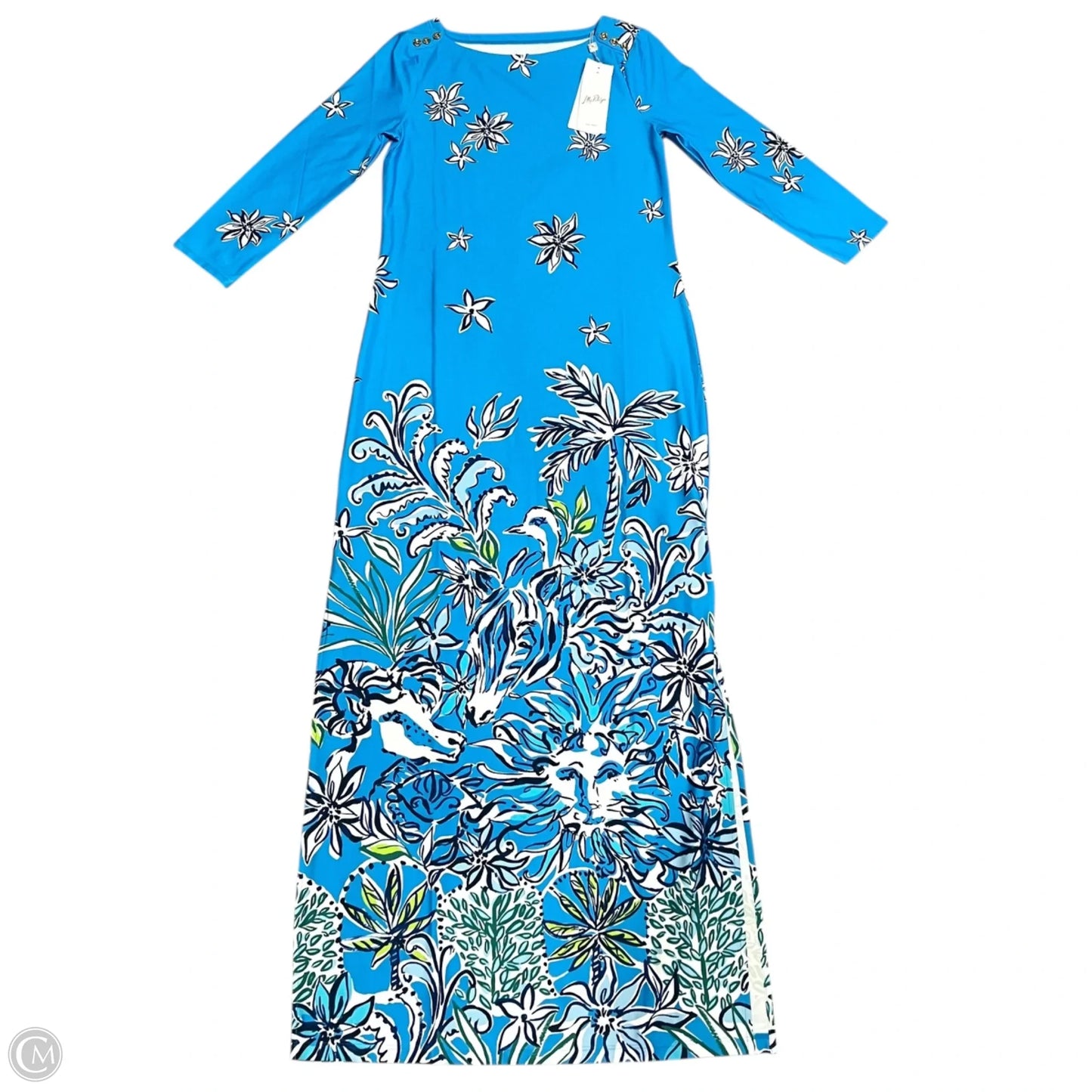 Dress Designer By Lilly Pulitzer In Blue, Size: Xxs