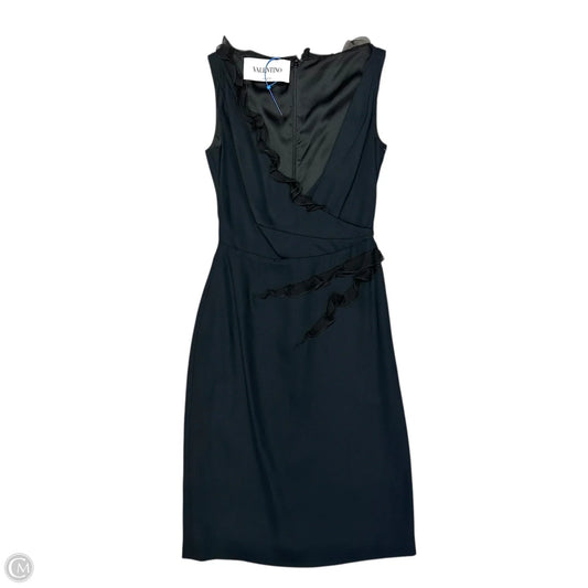 Dress Luxury Designer By Valentino-garavani In Black, Size: Xs