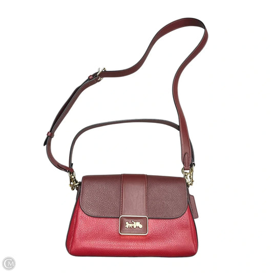 Crossbody Designer By Coach, Size: Medium