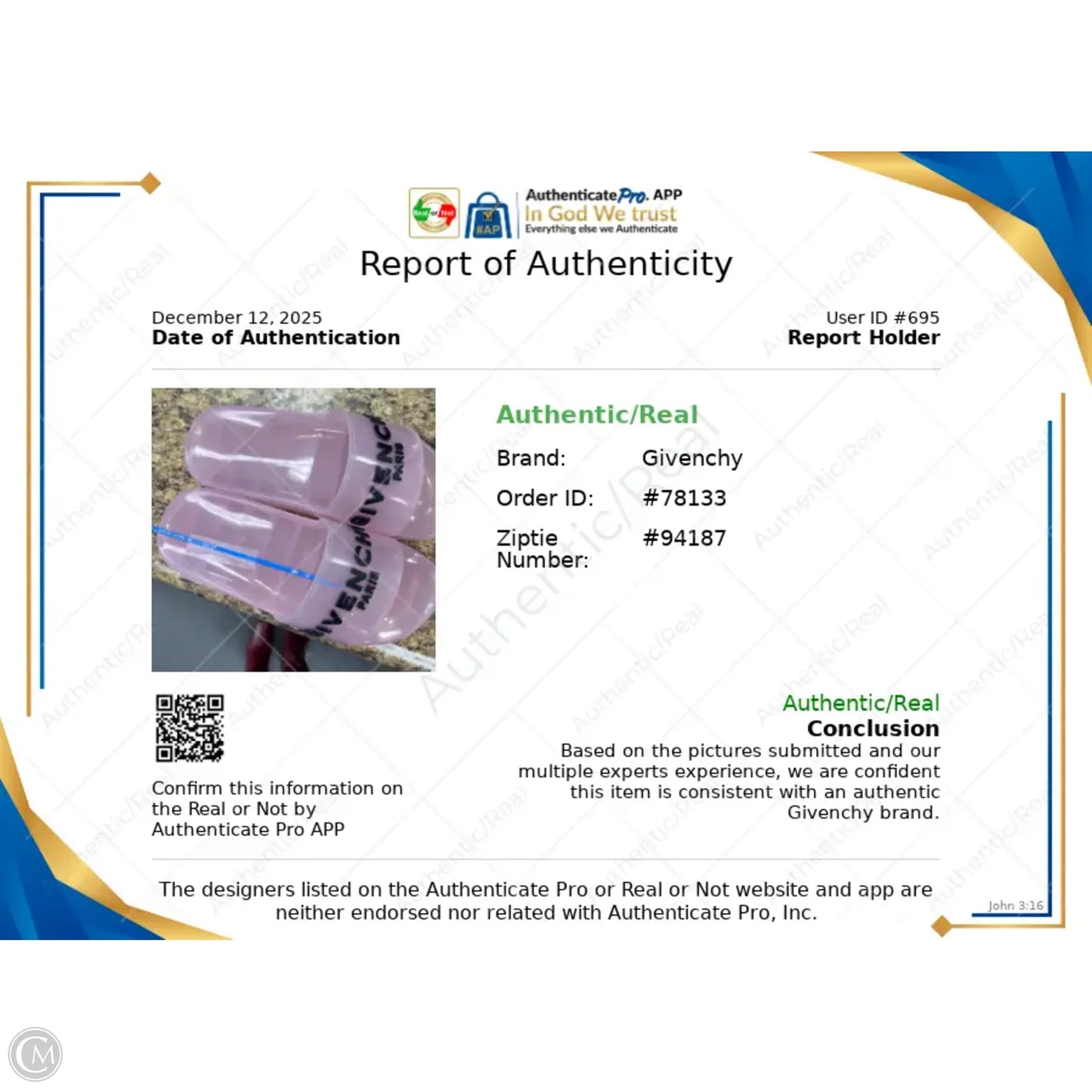 Sandals Luxury Designer By Givenchy In Pink, Size: 10.5