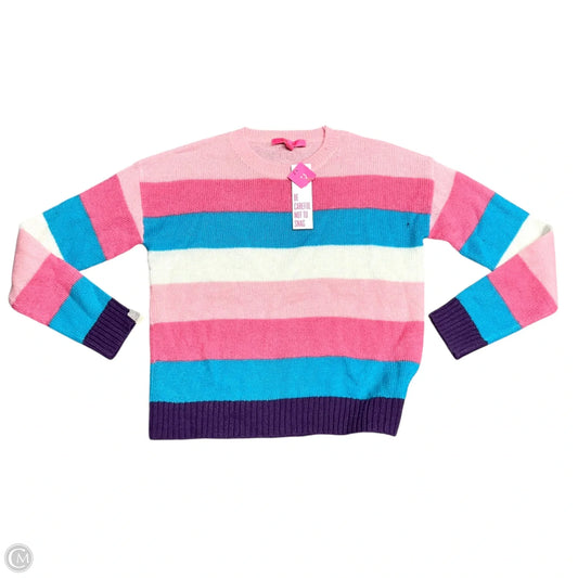 Sweater Designer By Lilly Pulitzer In Pink & Purple, Size: S