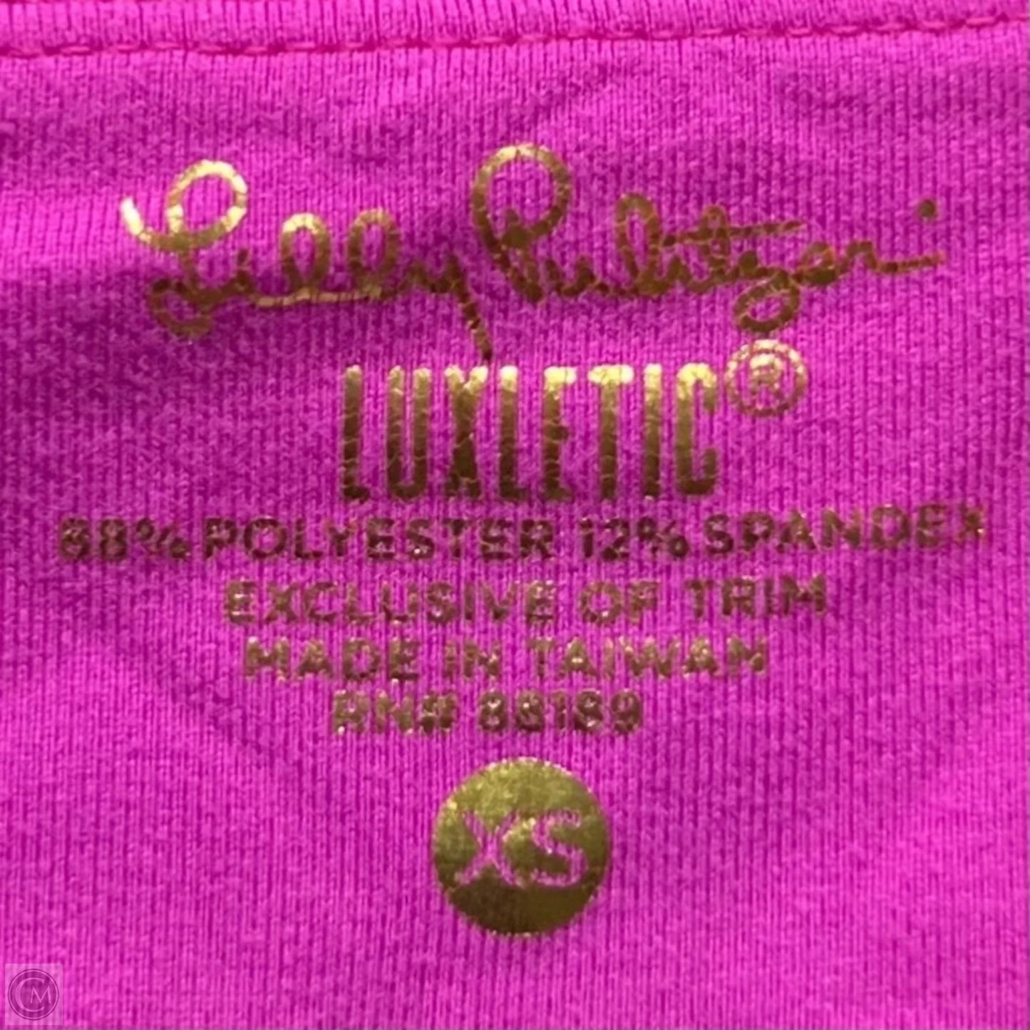 Pants Designer By Lilly Pulitzer In Pink & Purple, Size: 0