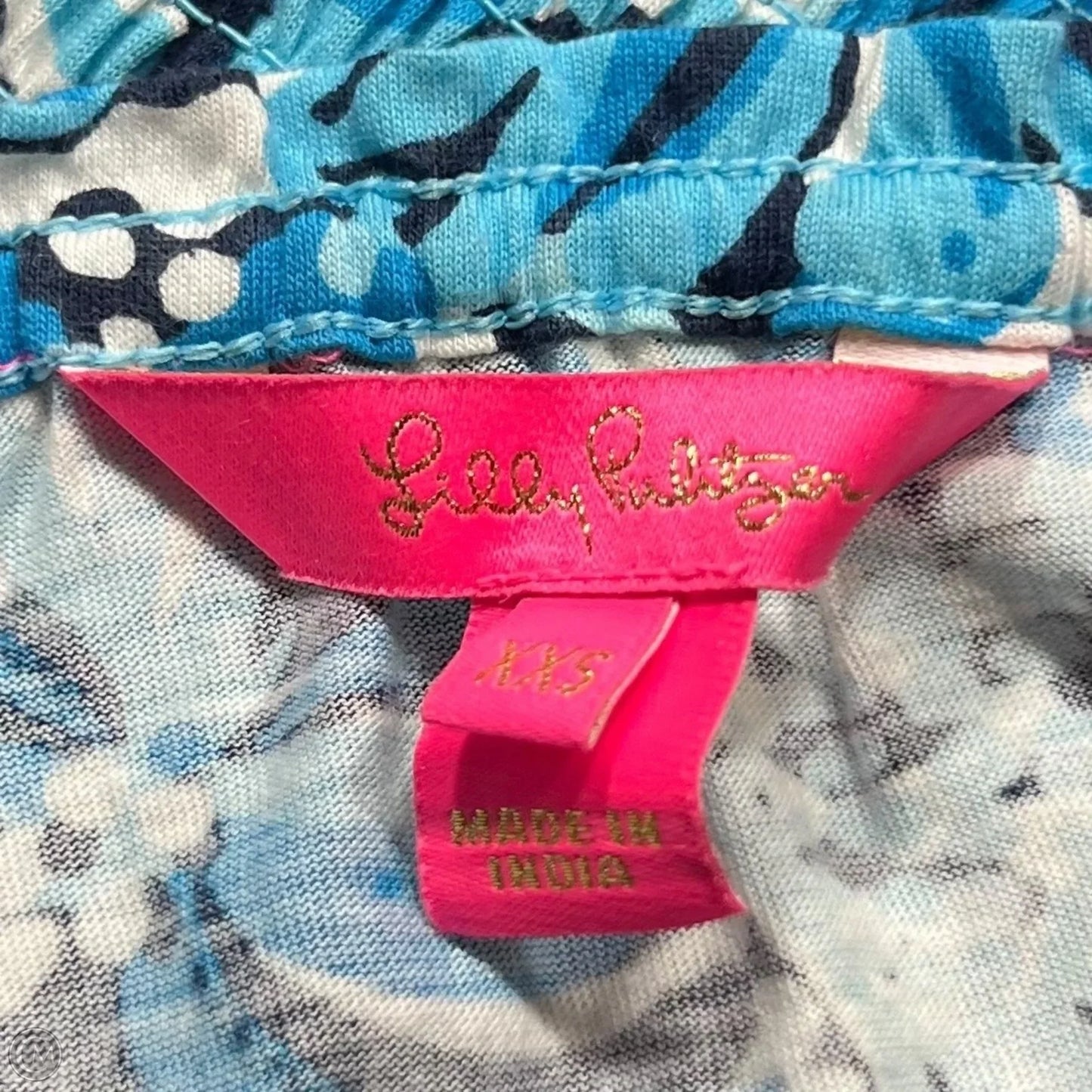 Dress Designer By Lilly Pulitzer In Blue, Size: Xxs