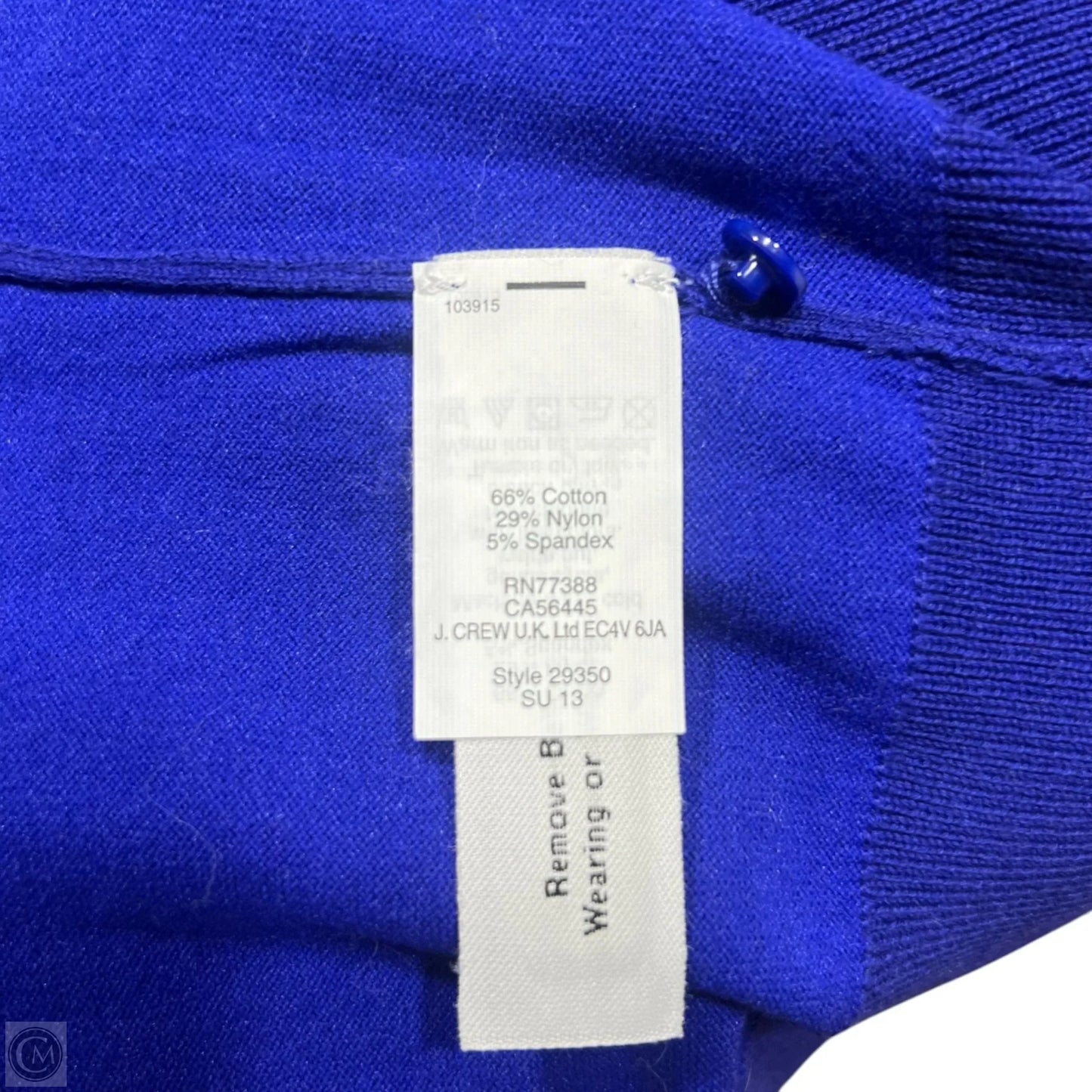 Sweater Cardigan By J. Crew In Blue, Size: S
