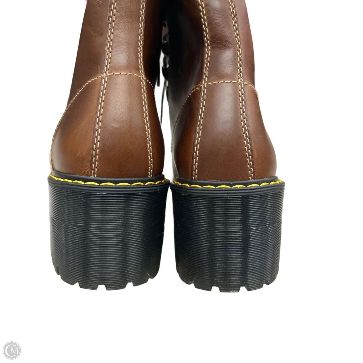 Boots Combat By Dr Martens In Brown, Size: 9