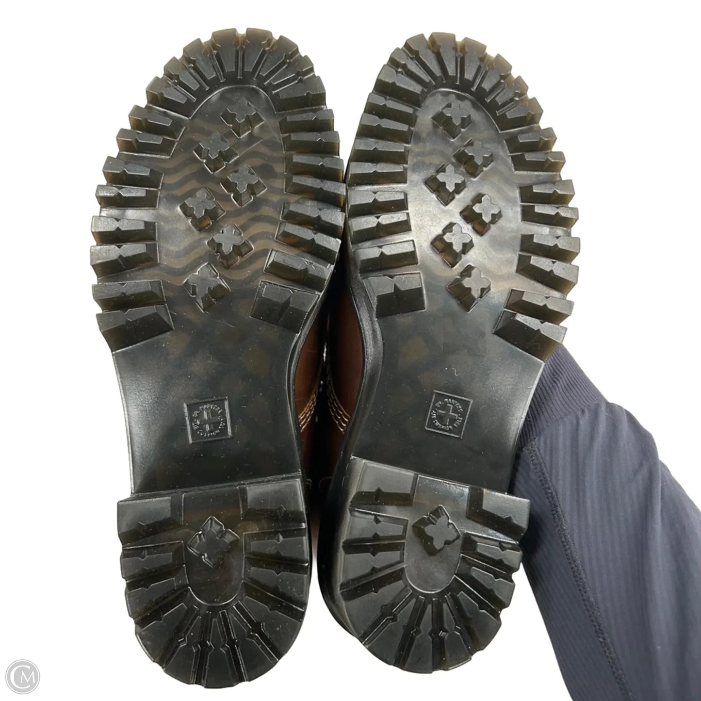 Boots Combat By Dr Martens In Brown, Size: 9