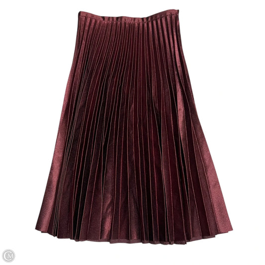 Skirt Maxi By Banana Republic In Red, Size: 2