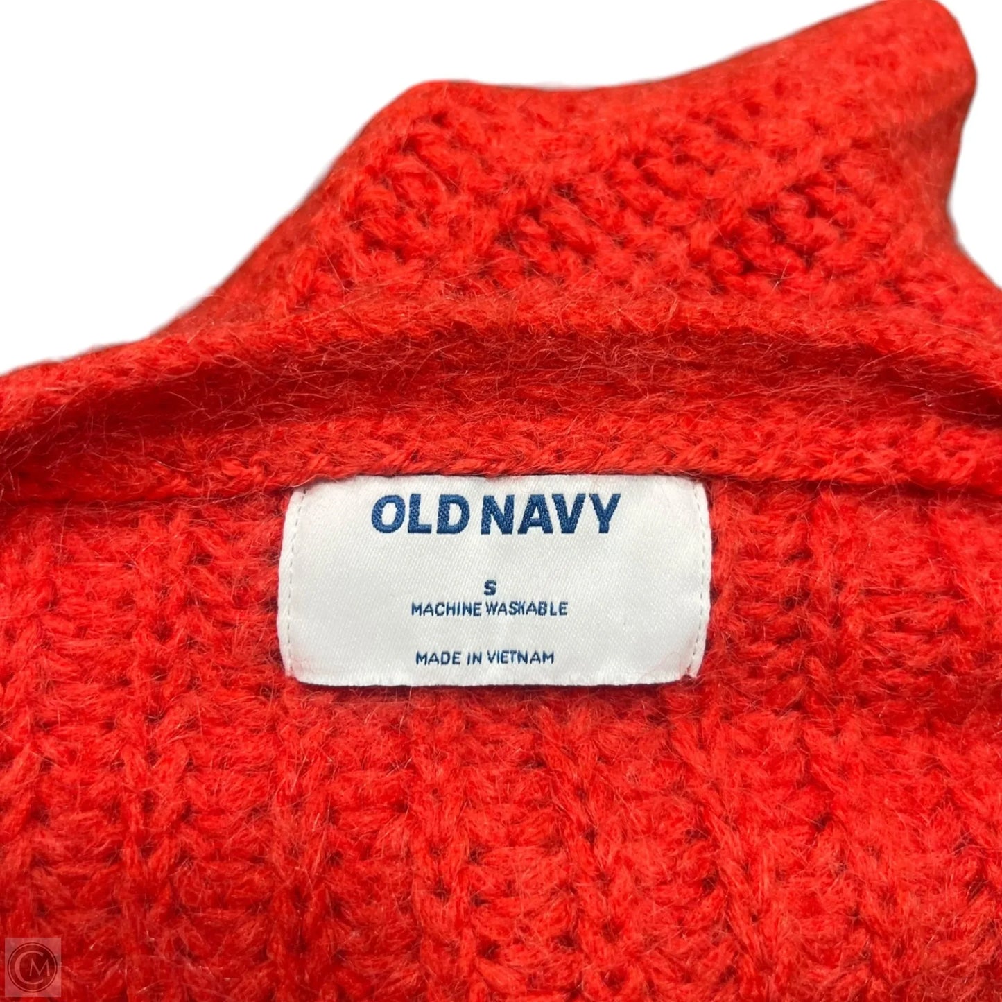 Sweater Cardigan By Old Navy In Red, Size: S