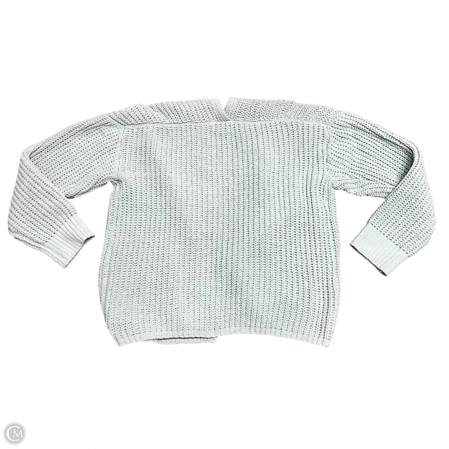 Sweater Cardigan By American Eagle In Blue, Size: S