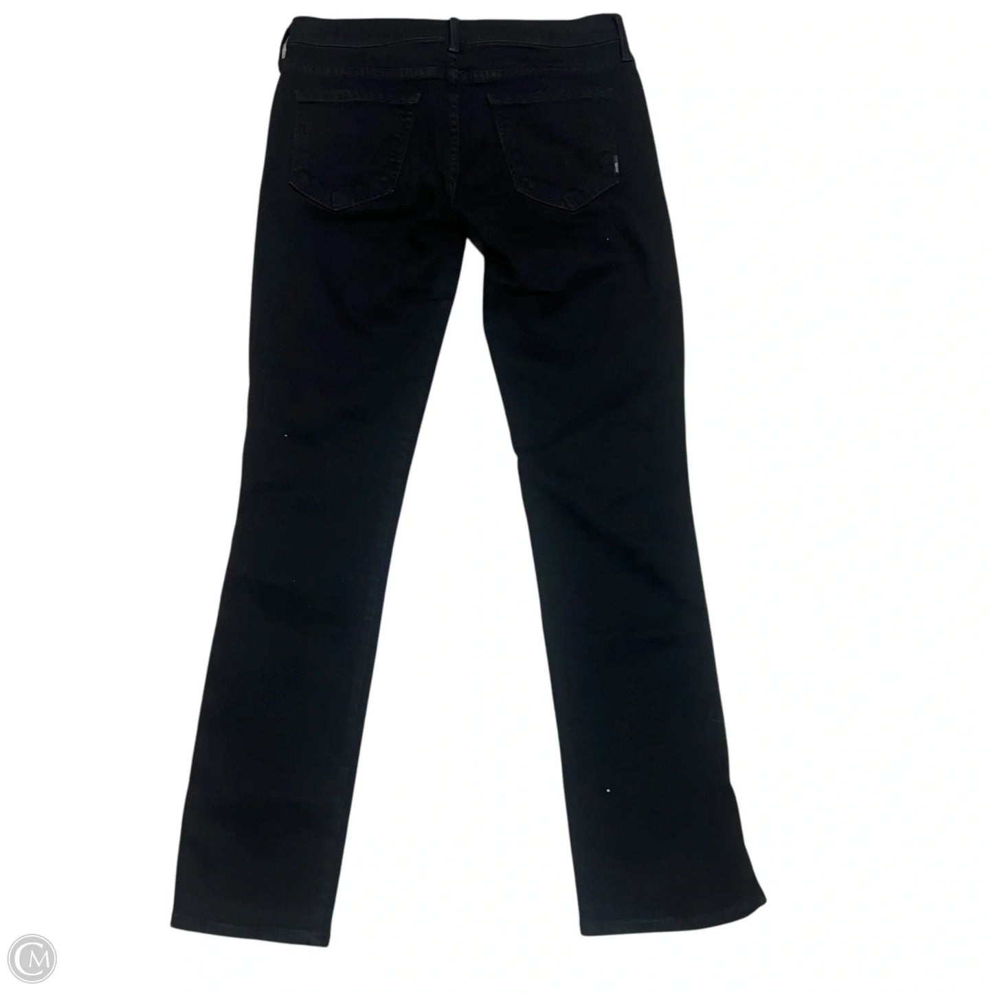 Jeans Skinny By Mother In Black Denim, Size: 8