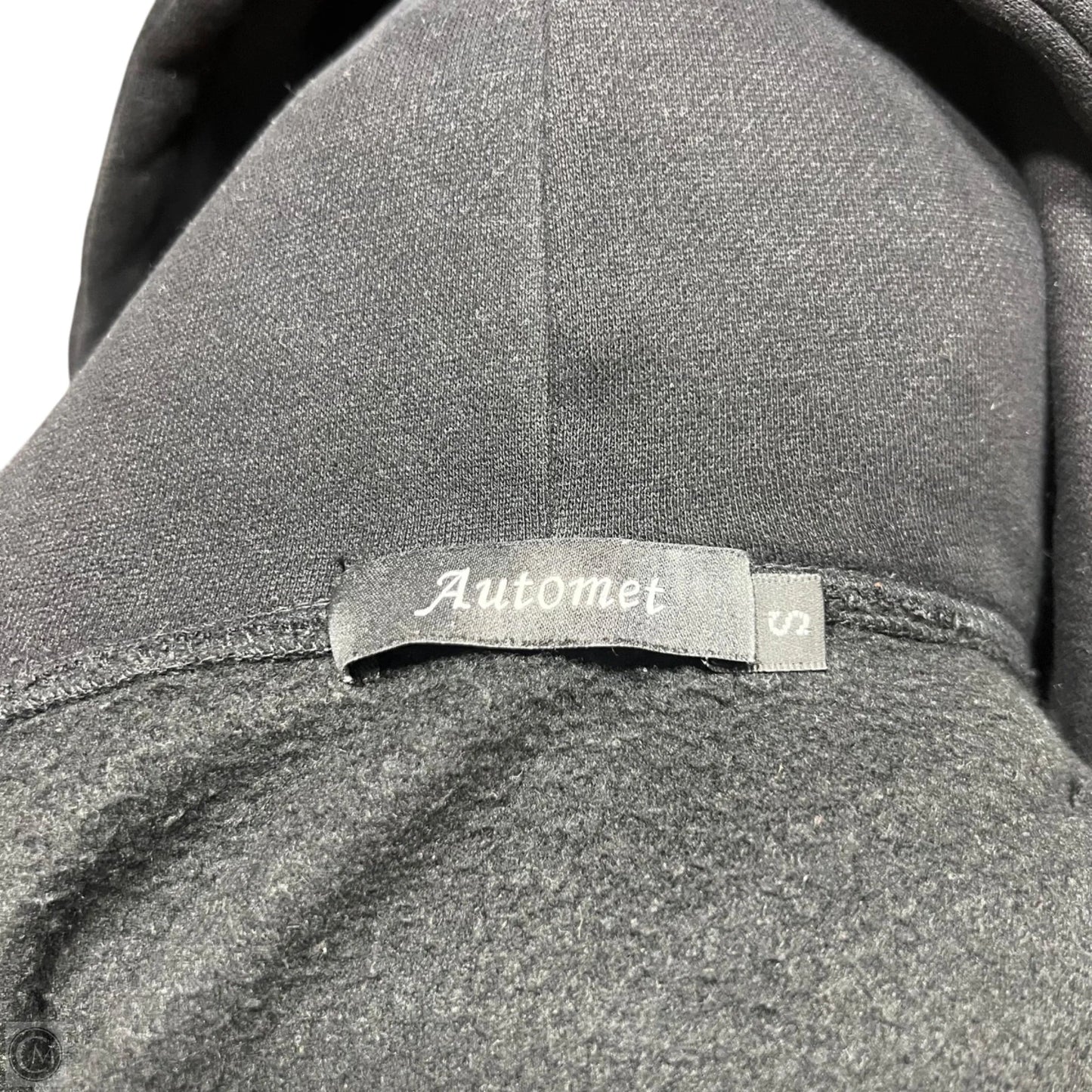 Sweatshirt Hoodie By Automet In Black, Size: S