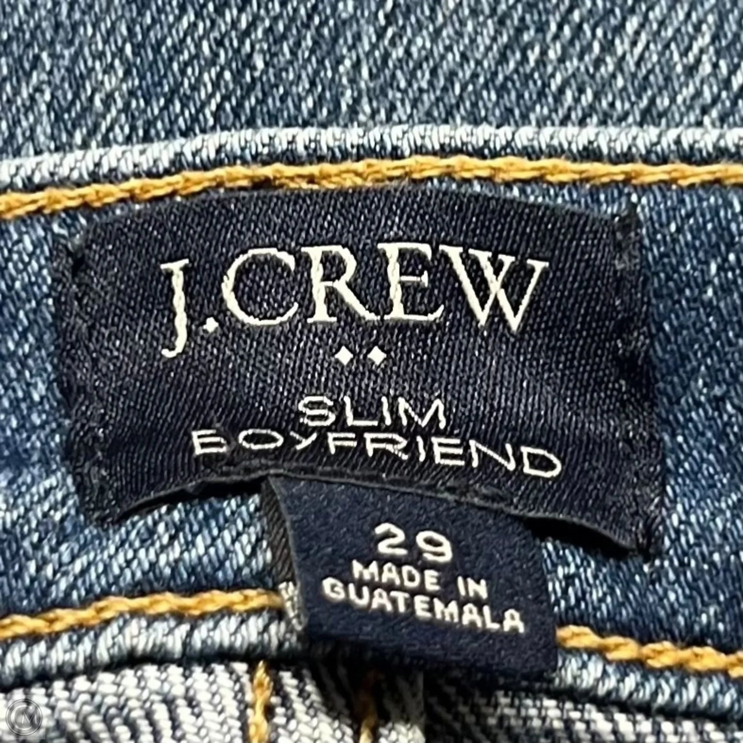 Jeans Boyfriend By J. Crew In Blue Denim, Size: 8