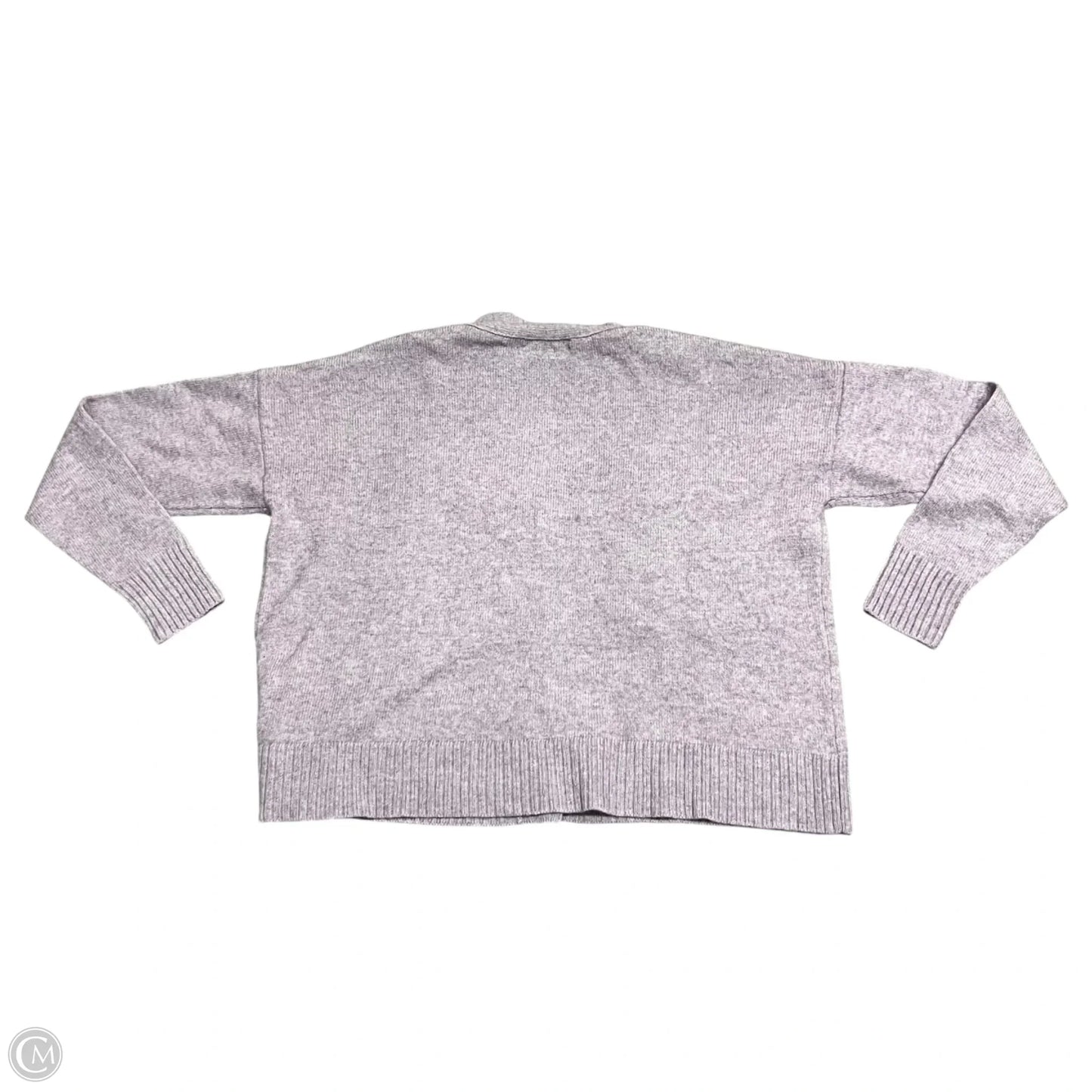 Sweater Cardigan By Madewell In Purple, Size: Xs